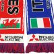 custom HD rugby scarf detail