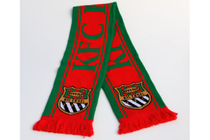 Jacquard football scarf Eksel