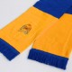 Football bar scarf yellow and blue