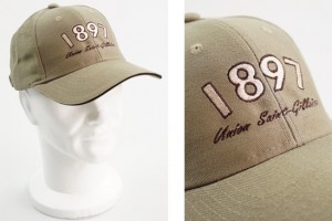 Custom baseball cap with embroidery