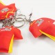 Custom woven keychains in shape of football shirts