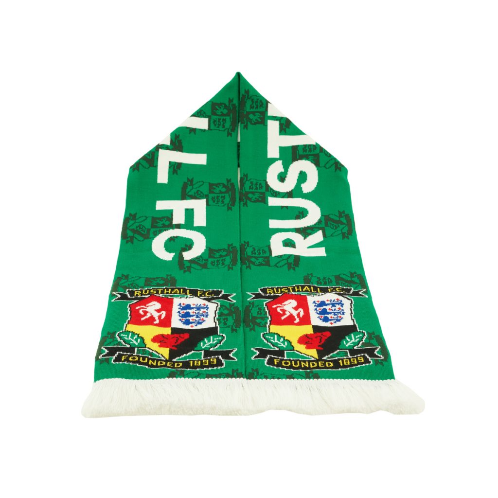 Rusthall FC 2021 football scarves design 2